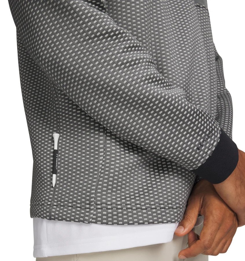 Under Armour Drive Pro Hybrid HZ pánska bunda, clay green/biela