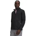 Under Armour Drive Pro Hybrid FZ pánska mikina, čierna/biela