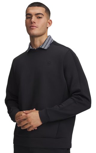 Under Armour UA Drive Crew pánska mikina, čierna