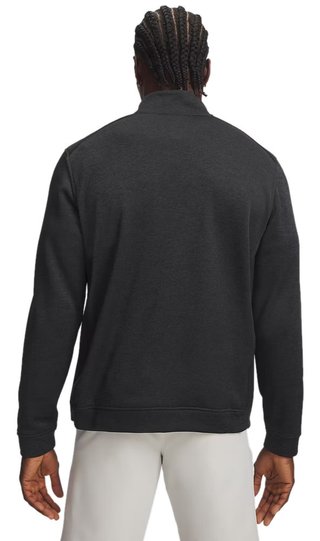 Under Armour Sweaterfleece Hybrid HZ pánska mikina, čierna