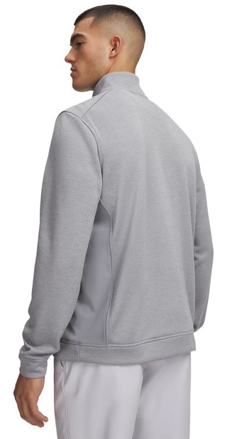 Under Armour Sweaterfleece Hybrid HZ pánska mikina, sivá