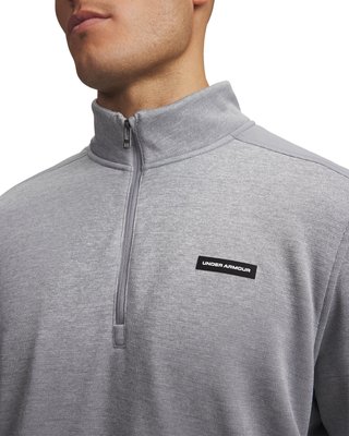 Under Armour Sweaterfleece Hybrid HZ pánska mikina, sivá