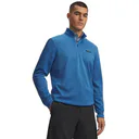 Under Armour Sweaterfleece Hybrid HZ pánska mikina, modrá