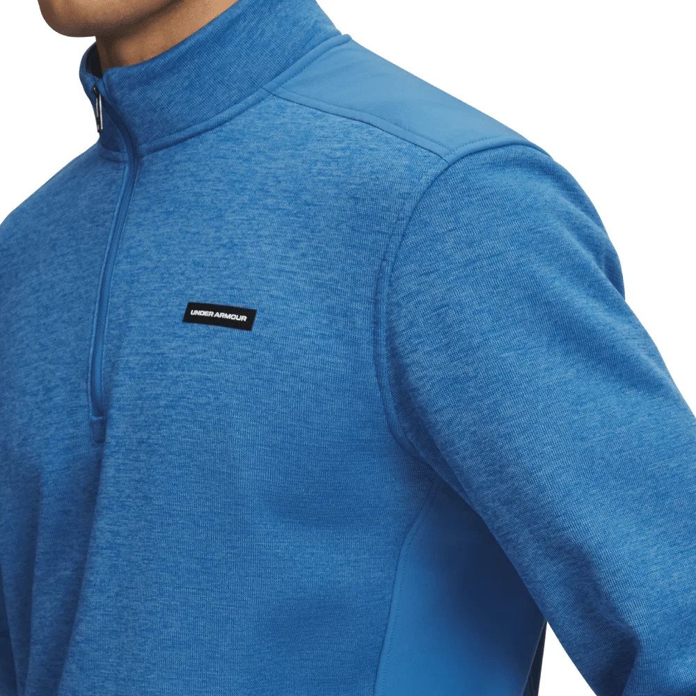 Under Armour Sweaterfleece Hybrid HZ pánska mikina, modrá