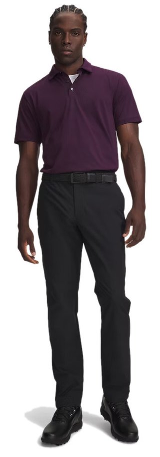 Under Armour Tech Tapered pánske nohavice, čierne/biele