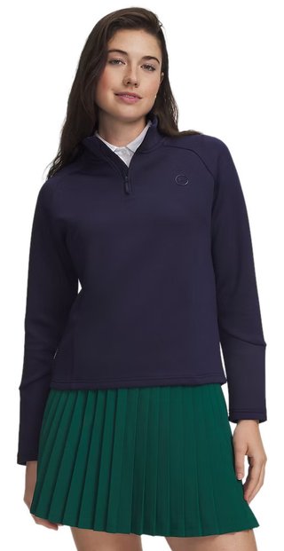 Under Armour UA Drive Midlayer 1/4 zip dámska mikina, modrá