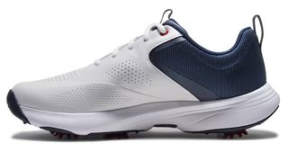 FootJoy Qualifier pánske golfové topánky, bielo/modro/červené
