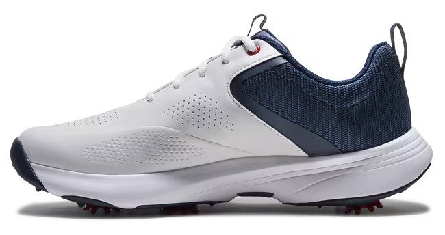 FootJoy Qualifier pánske golfové topánky, bielo/modro/červené