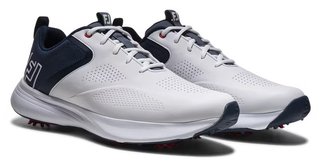 FootJoy Qualifier pánske golfové topánky, bielo/modro/červené