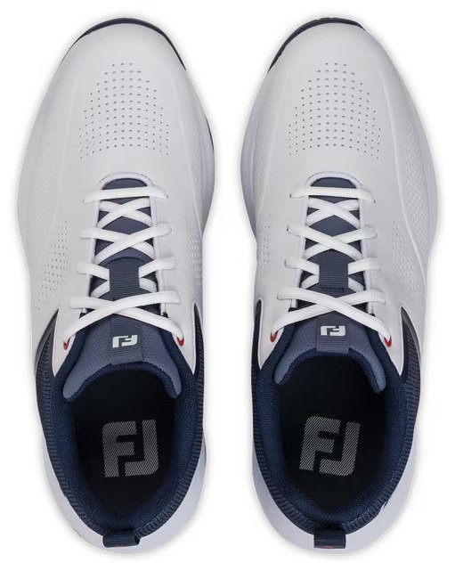 FootJoy Qualifier pánske golfové topánky, bielo/modro/červené