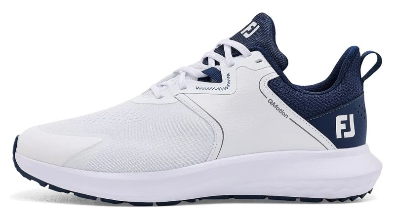 FootJoy Qmotion pánske golfové topánky, bielo/tmavomodré