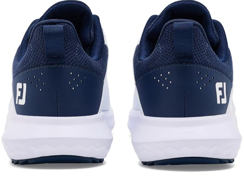 FootJoy Qmotion pánske golfové topánky, bielo/tmavomodré