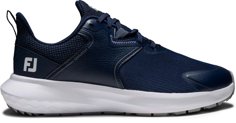 FootJoy Qmotion dámske golfové topánky, navy/modrá/fialová