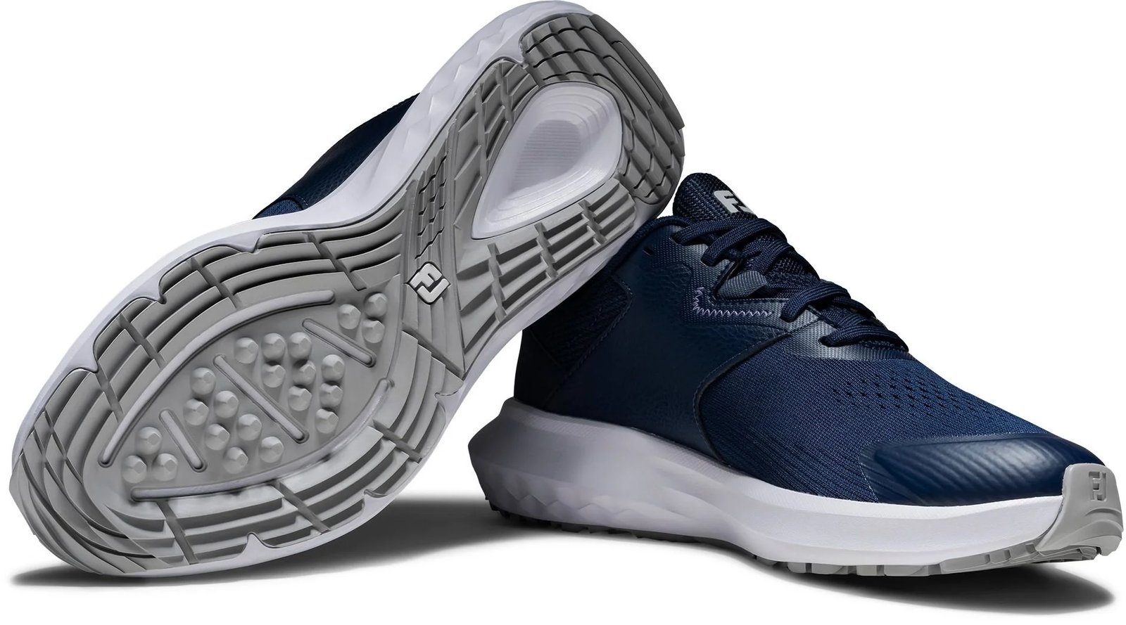 FootJoy Qmotion dámske golfové topánky, navy/modrá/fialová