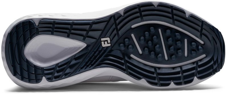FootJoy Qmotion dámske golfové topánky, biela/modrá/ružová