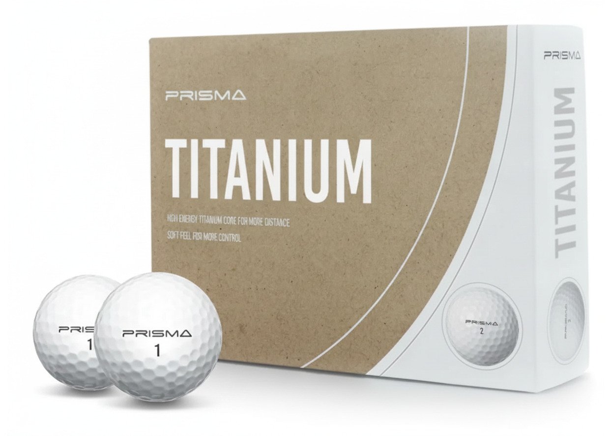 Masters Golf Prisma Titanium golfové loptičky (12 loptičiek)