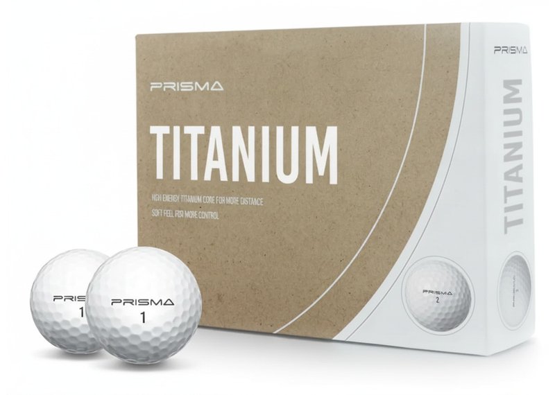 Masters Golf Prisma Titanium golfové loptičky (12 loptičiek)