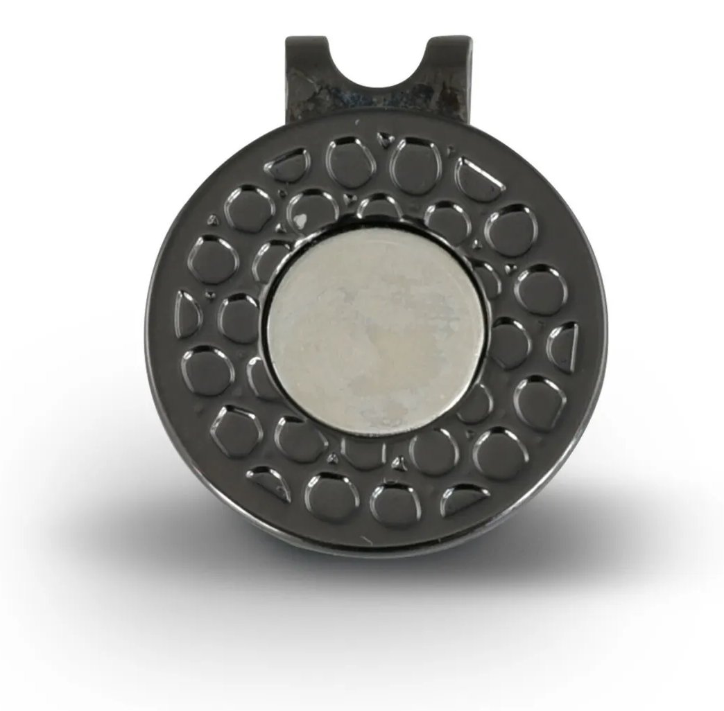 Masters Golf Deluxe Magnetic Hat Clip, zlatý/gun metal