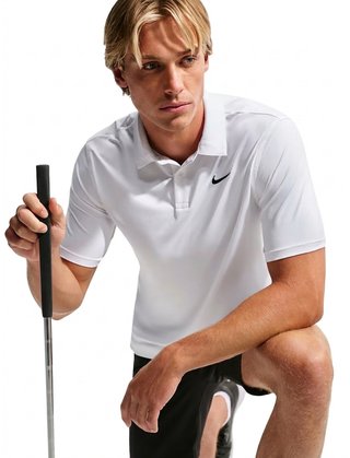 Nike Velocity Dri-FIT pánske polo, biele