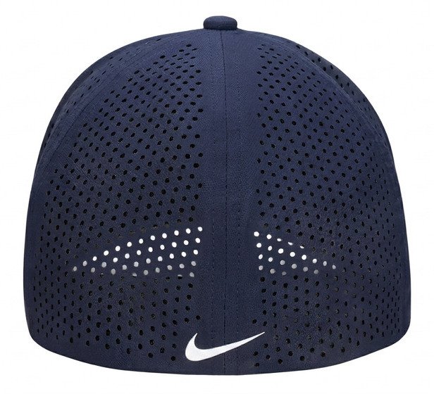 Nike Rise unisex golfová šiltovka, tmavomodrá/biela