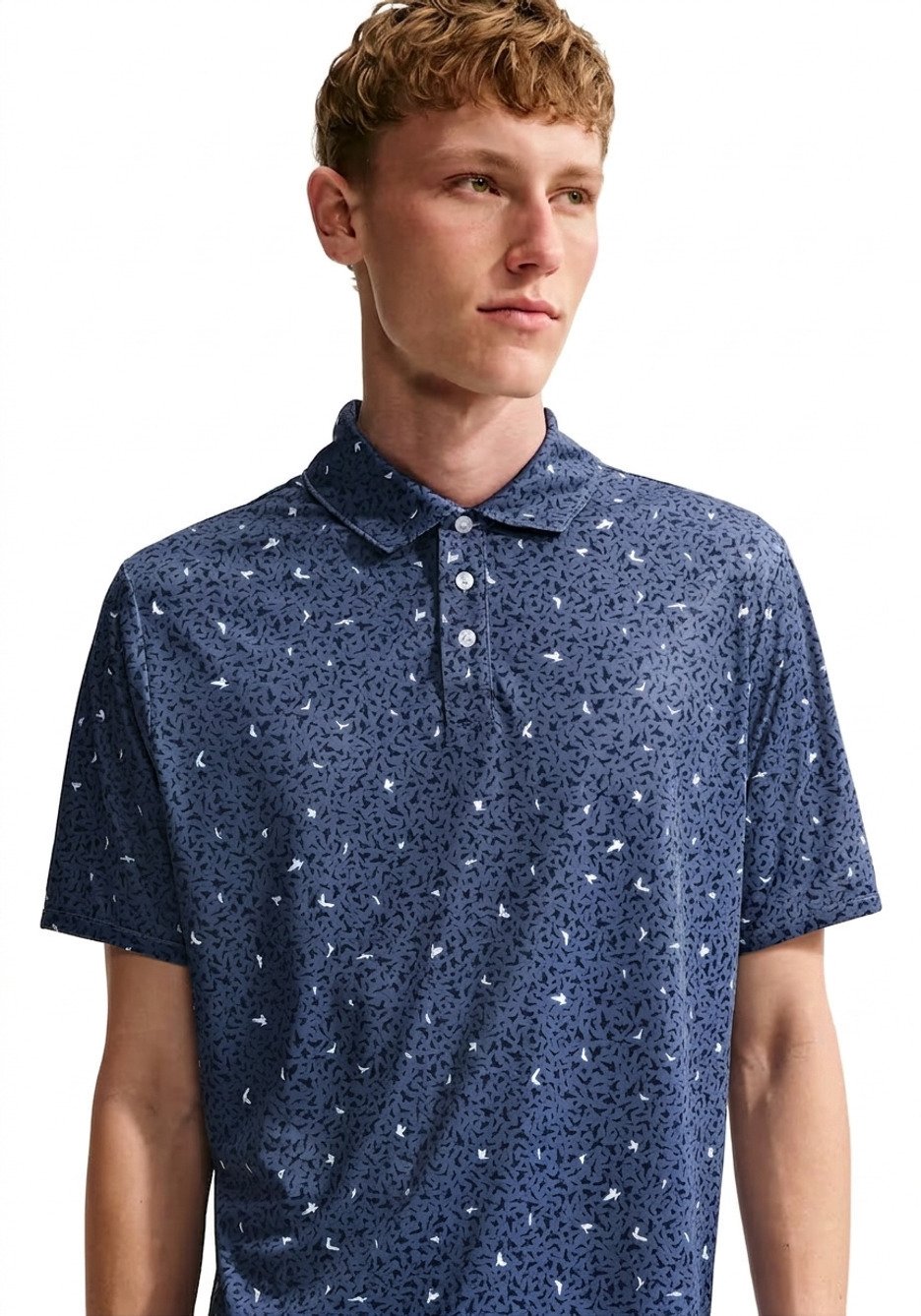 Nike Par pánske polo, microprint birds