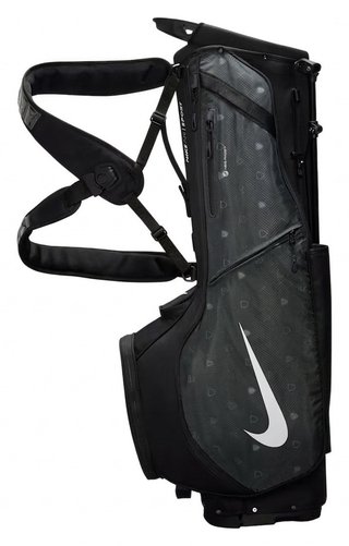 Nike Air Sport 2 stand bag, čierny/iron grey/biely