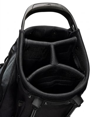 Nike Air Sport 2 stand bag, čierny/iron grey/biely