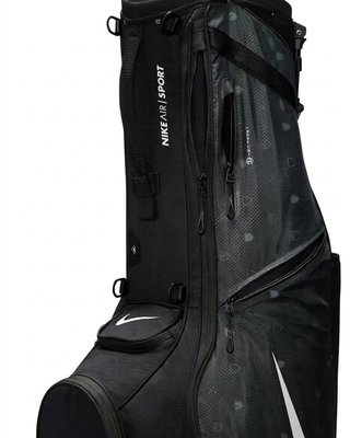 Nike Air Sport 2 stand bag, čierny/iron grey/biely