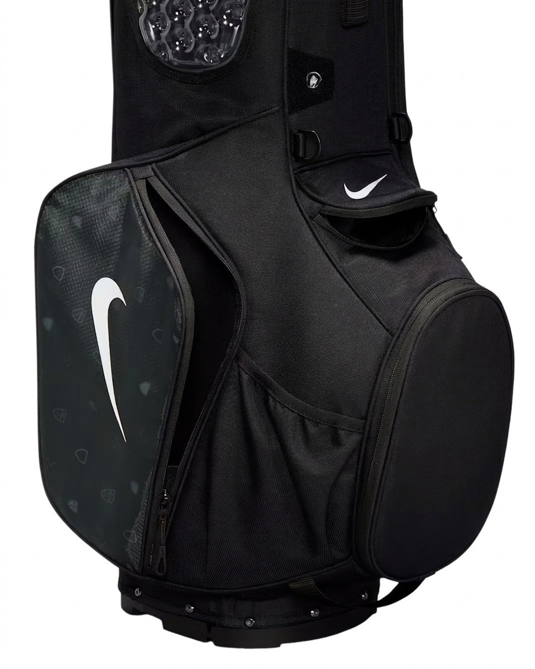 Nike Air Sport 2 stand bag, čierny/iron grey/biely