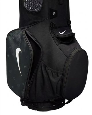 Nike Air Sport 2 stand bag, čierny/iron grey/biely