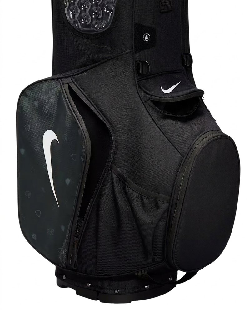 Nike Air Sport 2 stand bag, čierny/iron grey/biely
