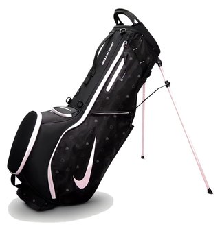 Nike Air Sport 2 stand bag, čierny/sail/ružový/pink foam