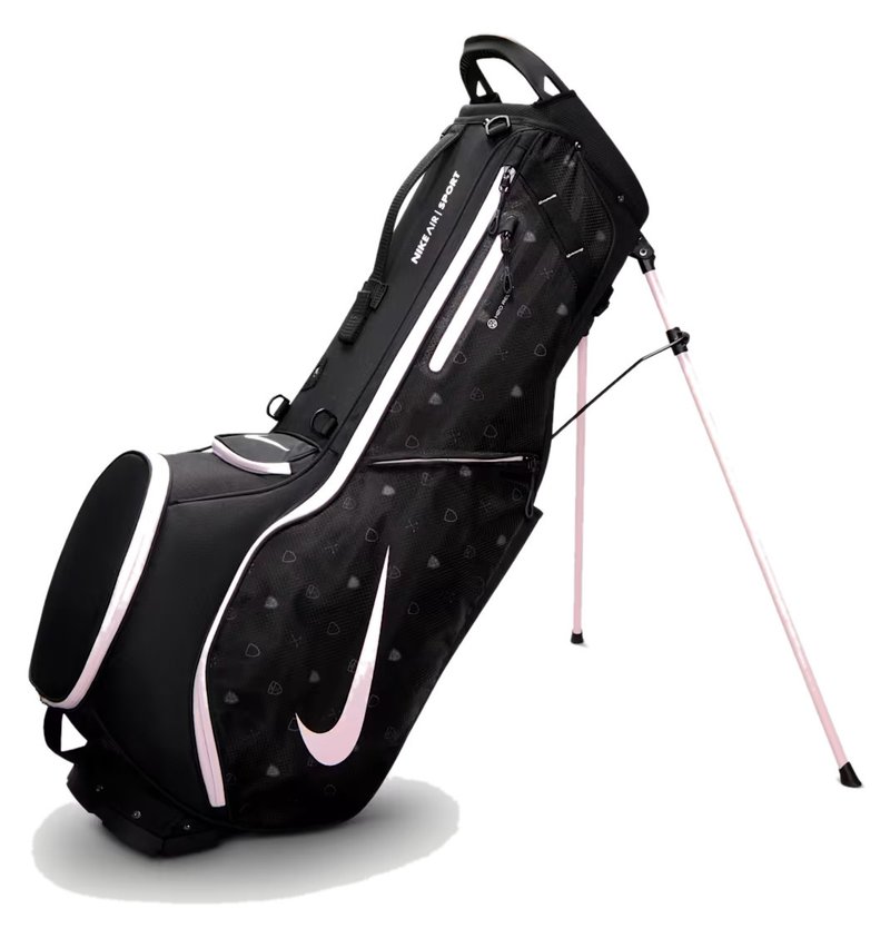 Nike Air Sport 2 stand bag, čierny/sail/ružový/pink foam