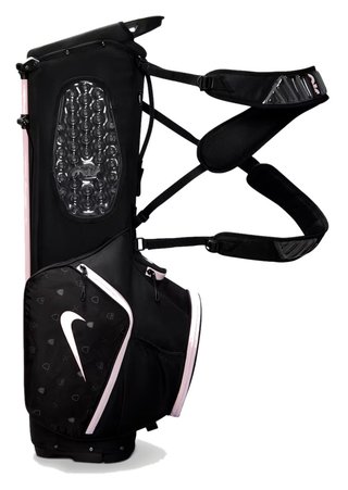 Nike Air Sport 2 stand bag, čierny/sail/ružový/pink foam