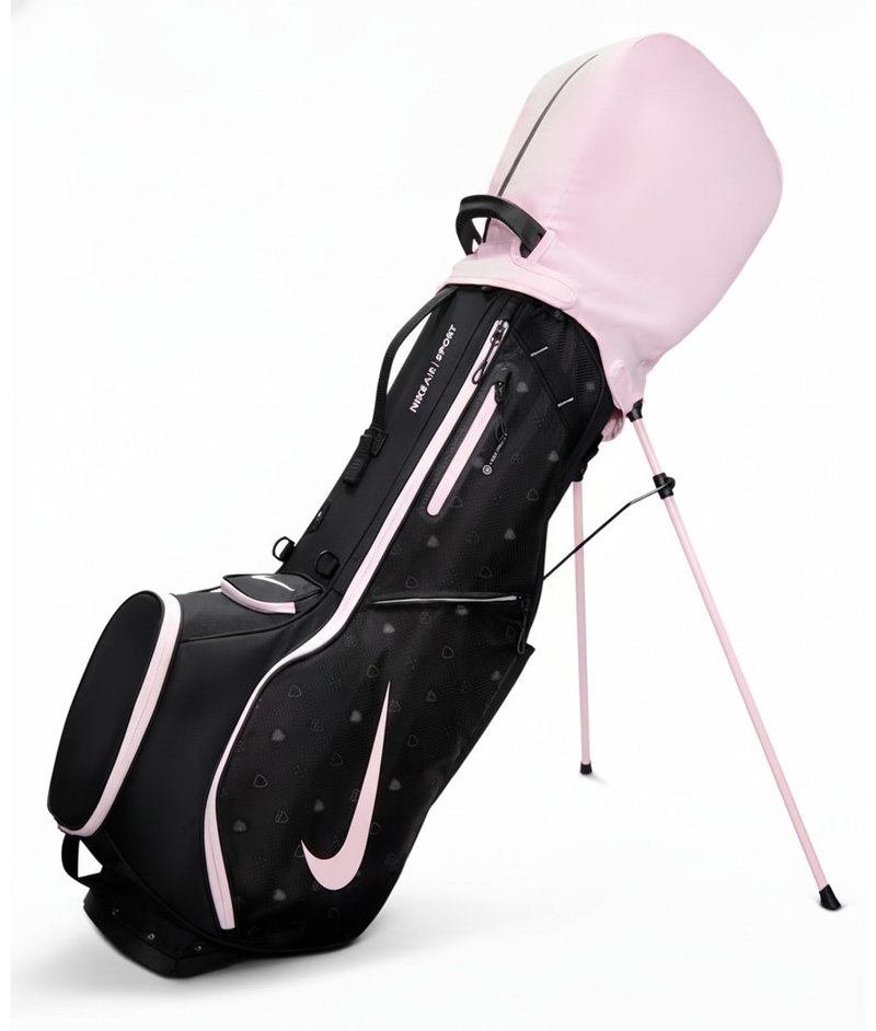 Nike Air Sport 2 stand bag, čierny/sail/ružový/pink foam