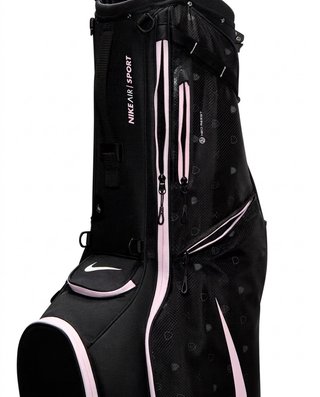 Nike Air Sport 2 stand bag, čierny/sail/ružový/pink foam