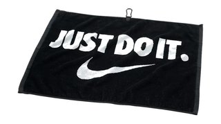 Nike Performance ručník, čierny/biely