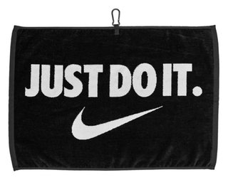 Nike Performance ručník, čierny/biely