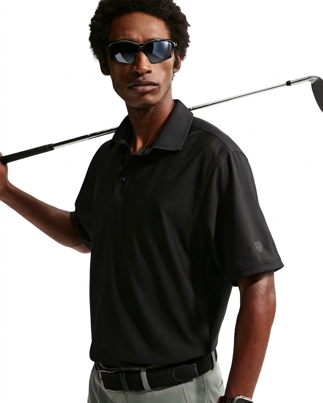 Nike Tailored Performance pánske polo, čierne