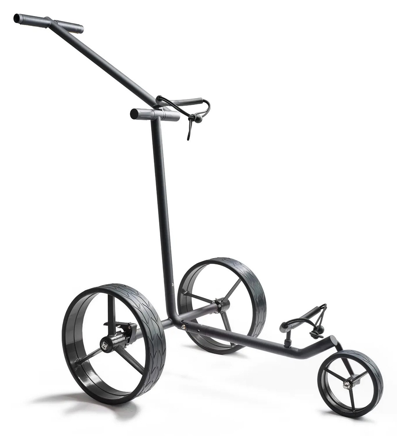 Davies Caddy Elegant Black tlačný vozík, čierny