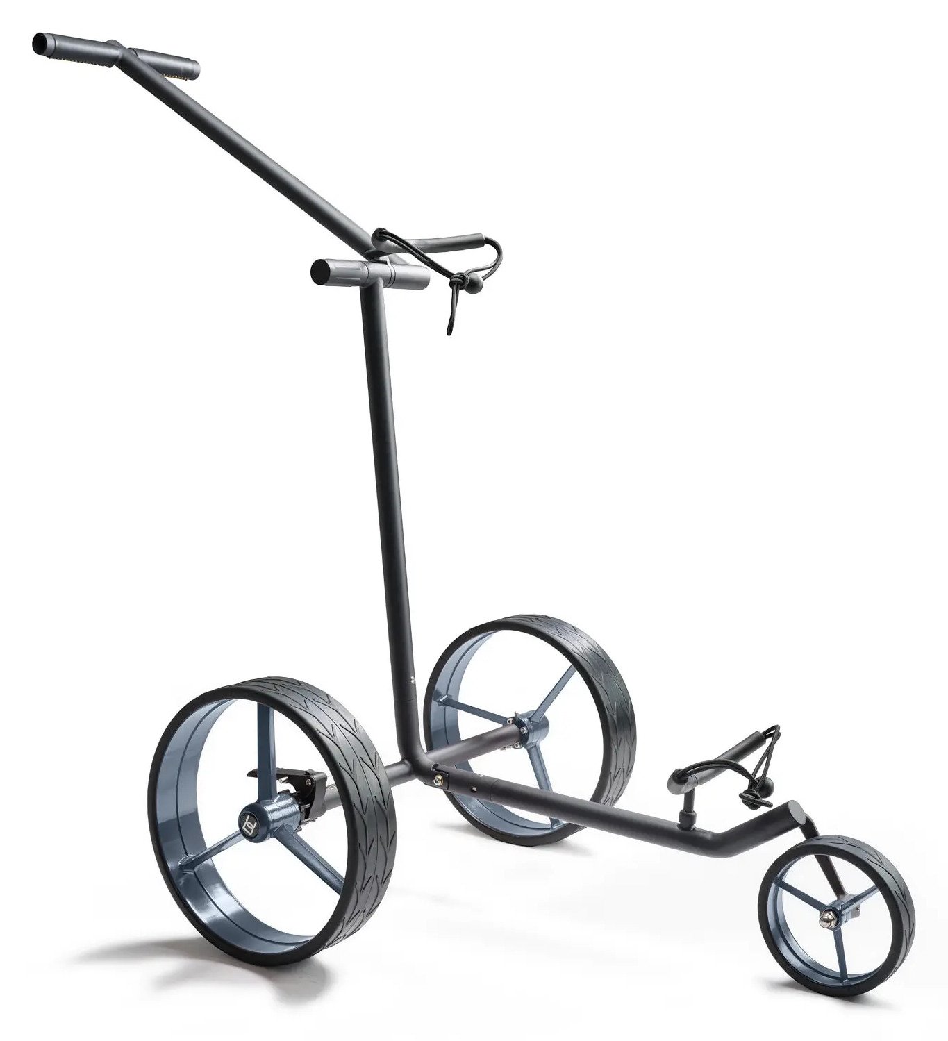 Davies Caddy Elegant Black tlačný vozík, čierny
