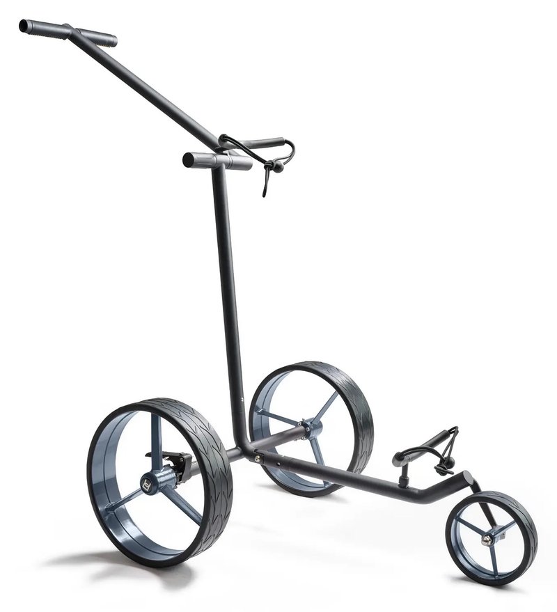 Davies Caddy Elegant Black tlačný vozík, čierny