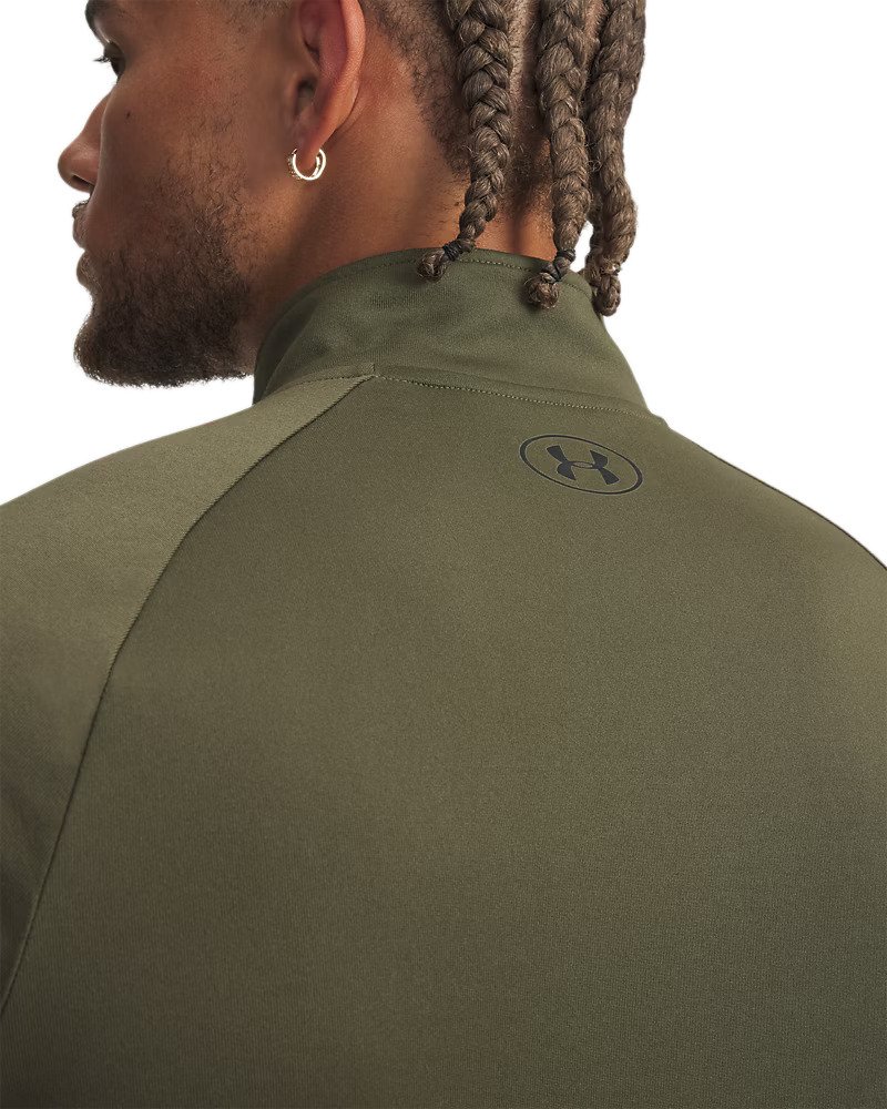 Under Armour Tech 2.0 1/2 Zip pánske tričko, zelené
