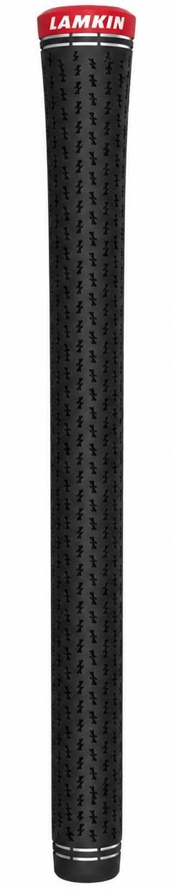 Lamkin Crossline 360 grip, standard, čierny/červený