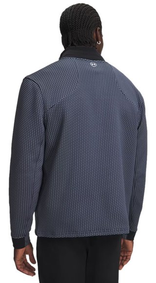 Under Armour Drive Pro Hybrid FZ pánska mikina, downpour grey/white
