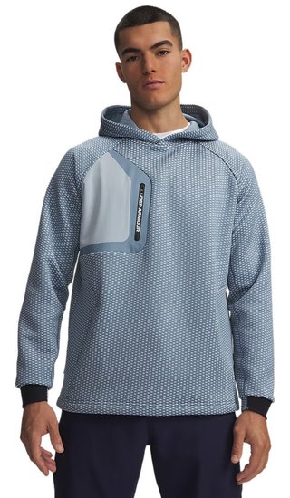 Under Armour Drive Pro Hybrid Hd pánska mikina, modrá