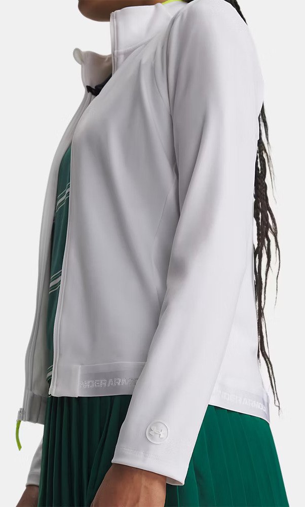 Under Armour Drive Lightweight dámska mikina, white/green citrone