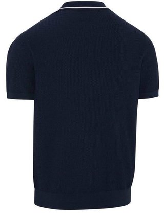 Callaway Textured sweater pánske polo, peacoat