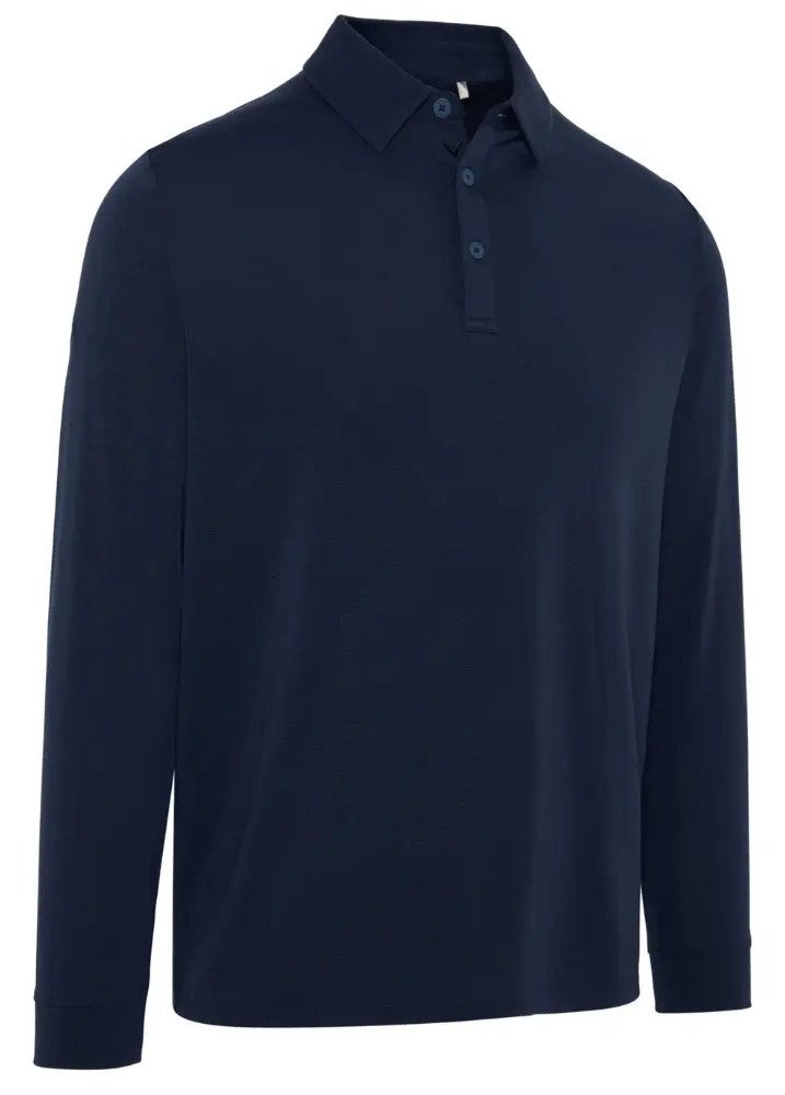 Callaway Soft Touch Long Sleeve pánske polo, peacoat