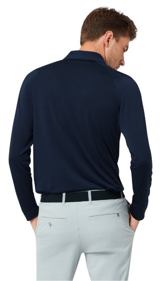 Callaway Soft Touch Long Sleeve pánske polo, peacoat